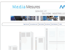 Tablet Screenshot of mediamesures.com